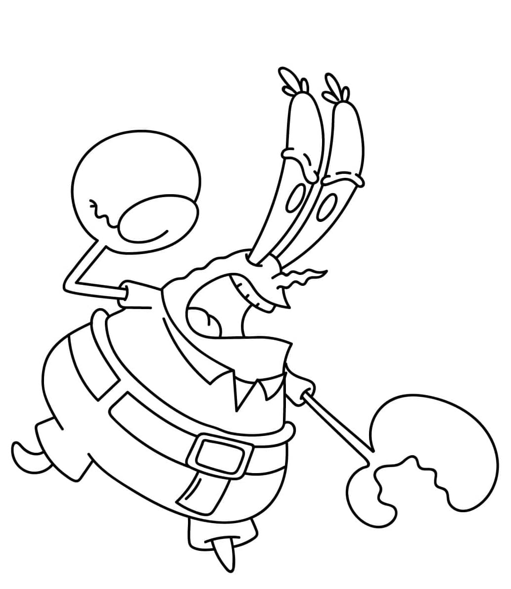 Cetakan Tuan Krabs