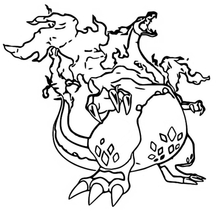 Charizard Raksasa