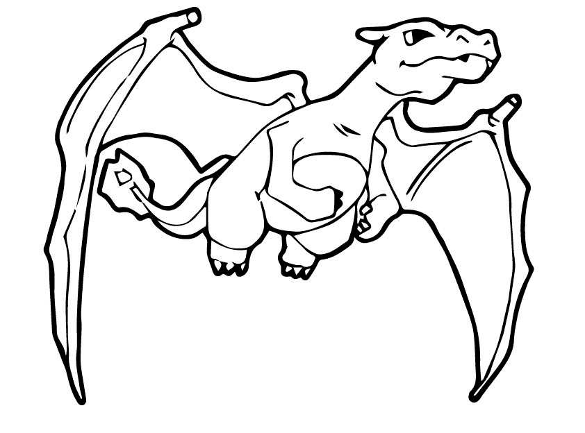 Charizard Terbang