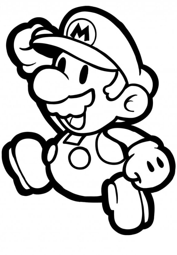 Chibi Mario menyapa