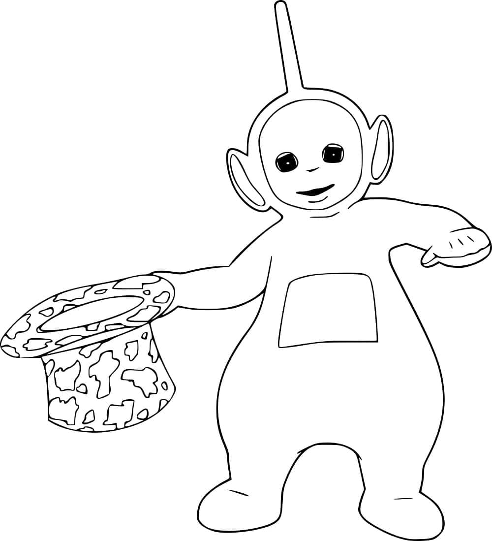 Dipsy dengan Topi