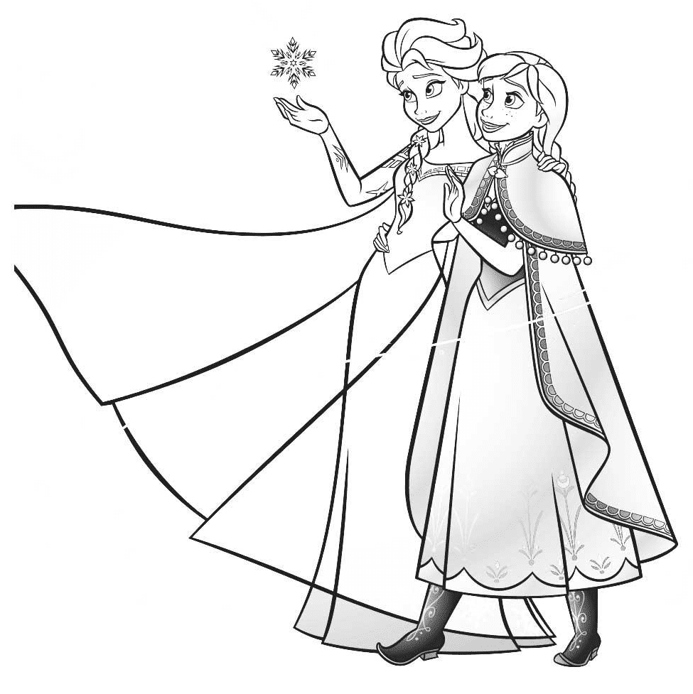 Elsa Anna Frozen