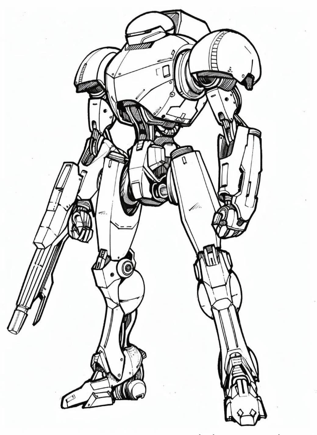 Gambar Gundam Dasar