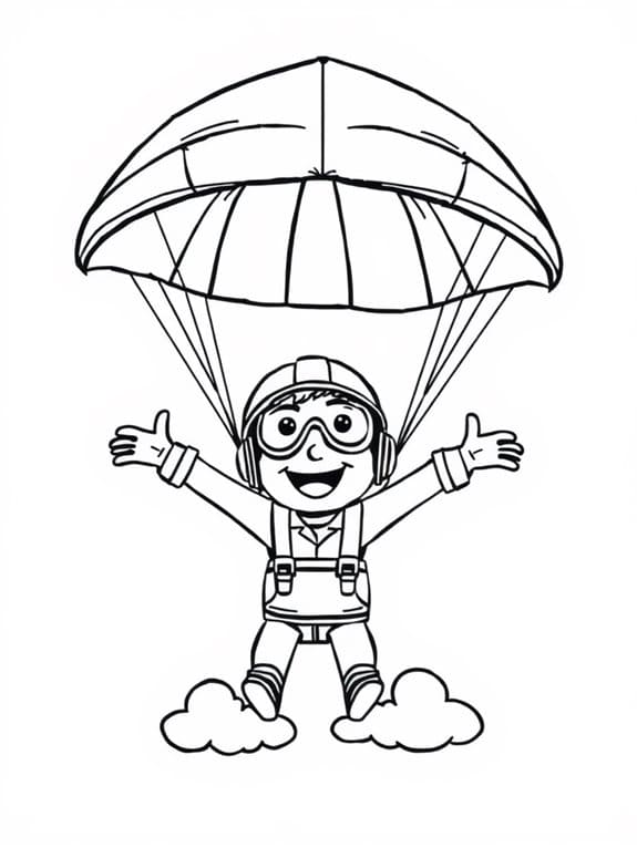 Kartun Paralayang