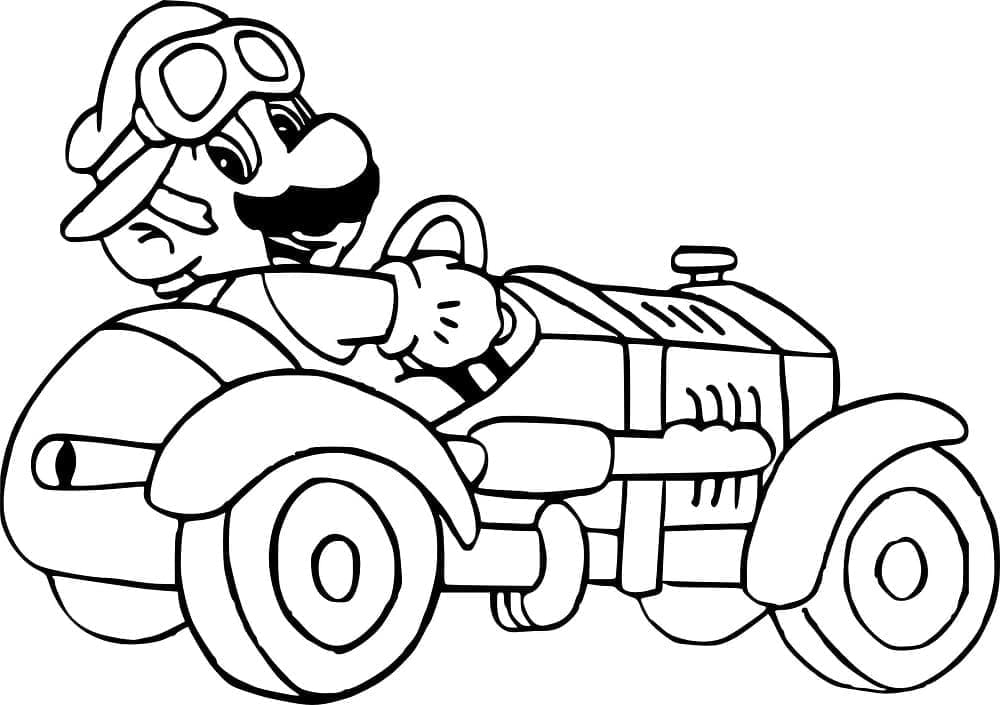 Mario Kart Dapat Dicetak Untuk Anak-Anak