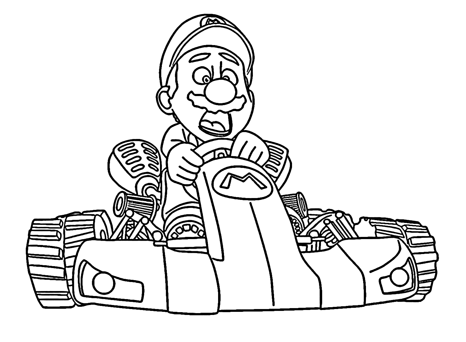 Mario Kart lucu