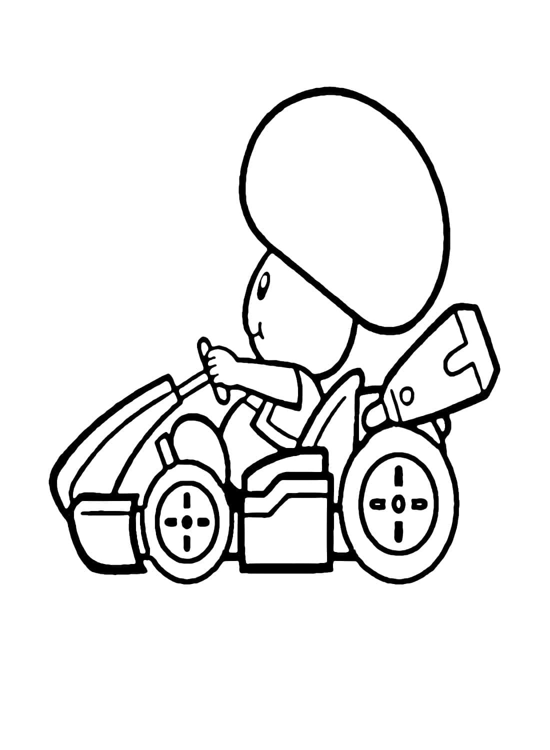 Mario Kart Toad