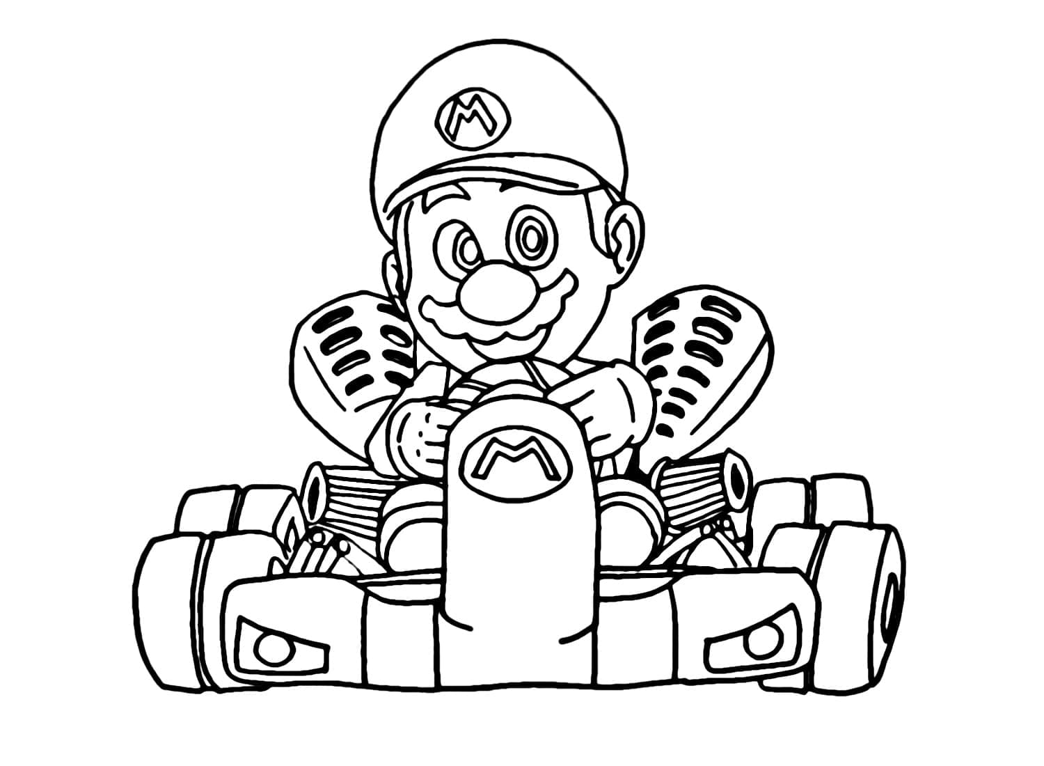 Mario Kart yang lucu