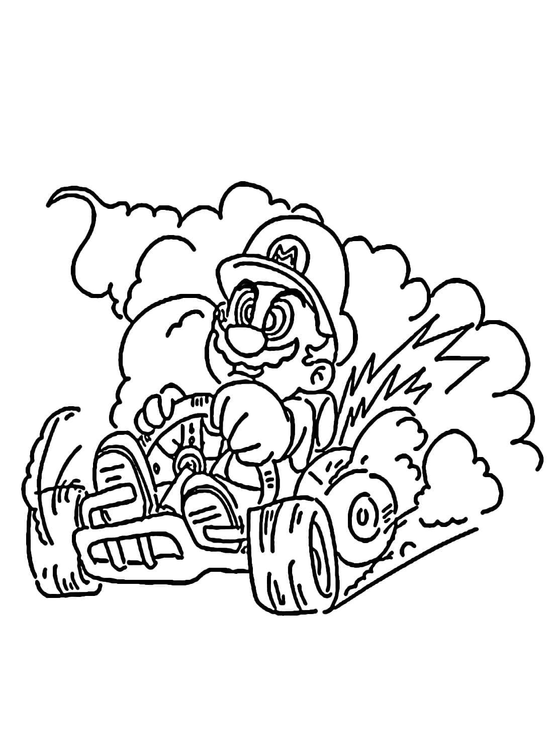 Mario Kart yang menggemaskan