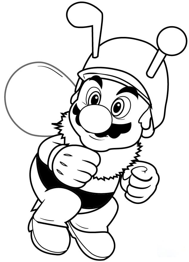 Mario Lebah Tersenyum