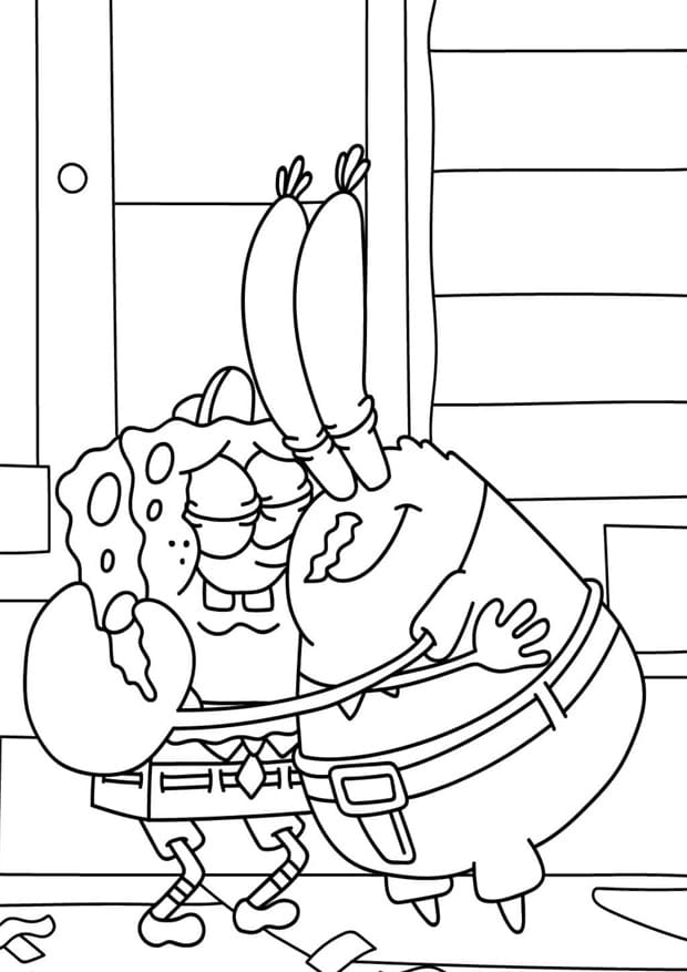 Pelukan Tuan Krabs