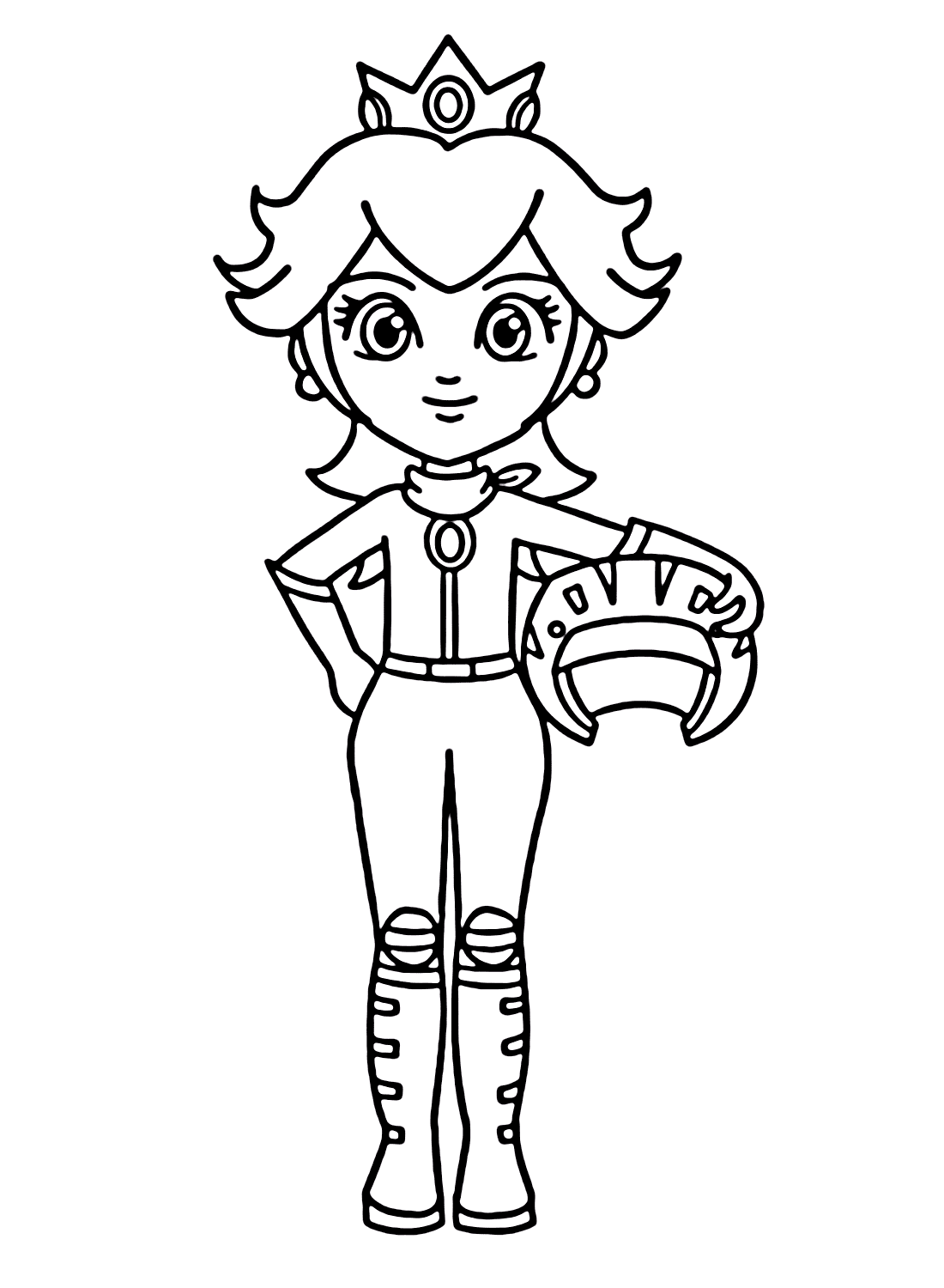 Putri Peach di Racing Mario Kart
