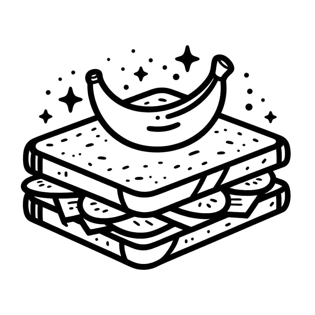 Sandwich dan Pisang
