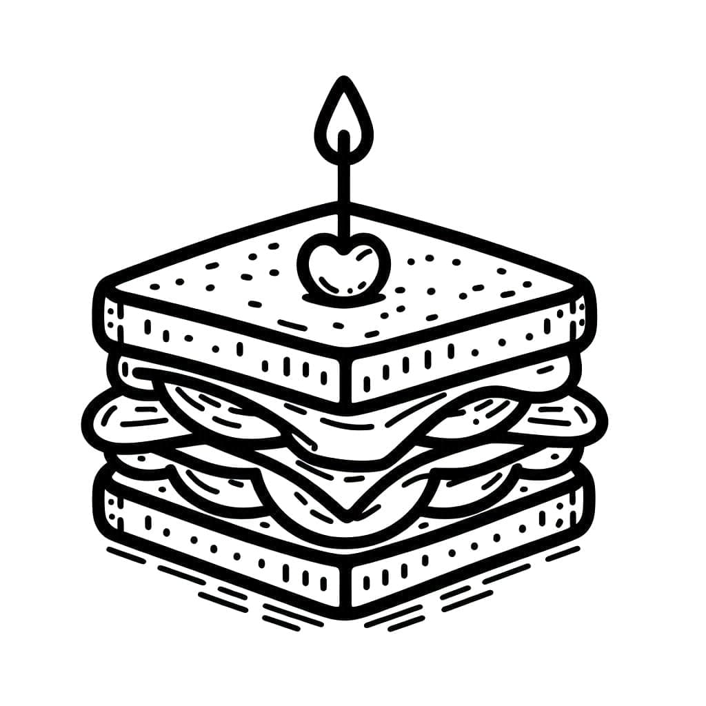 Sandwich Gratis Cetak