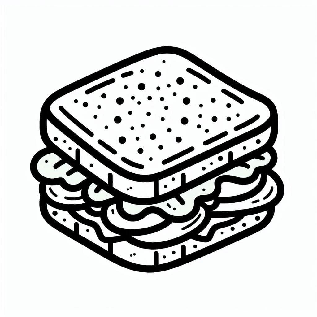 Sandwich yang Dapat Dicetak untuk Anak-Anak
