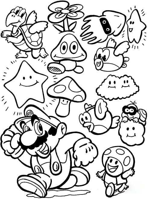 Semua Item Kuat di Super Mario