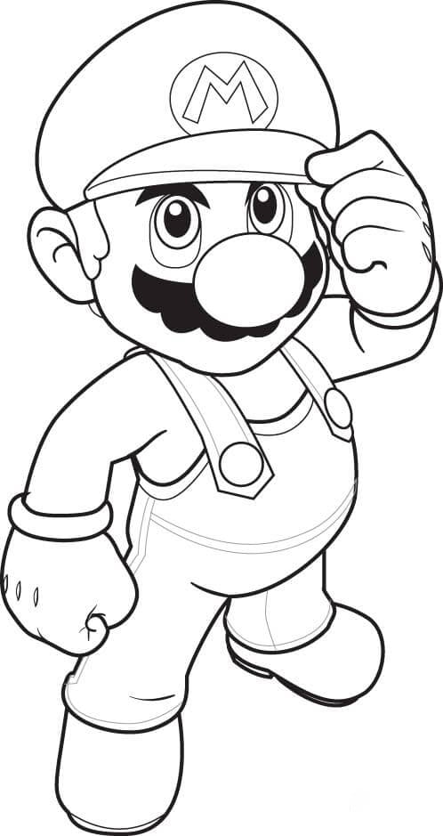 Super Mario menyapa
