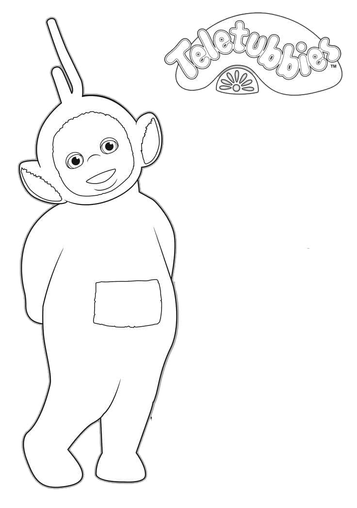 Teletubbies Laa-Laa yang Lucu