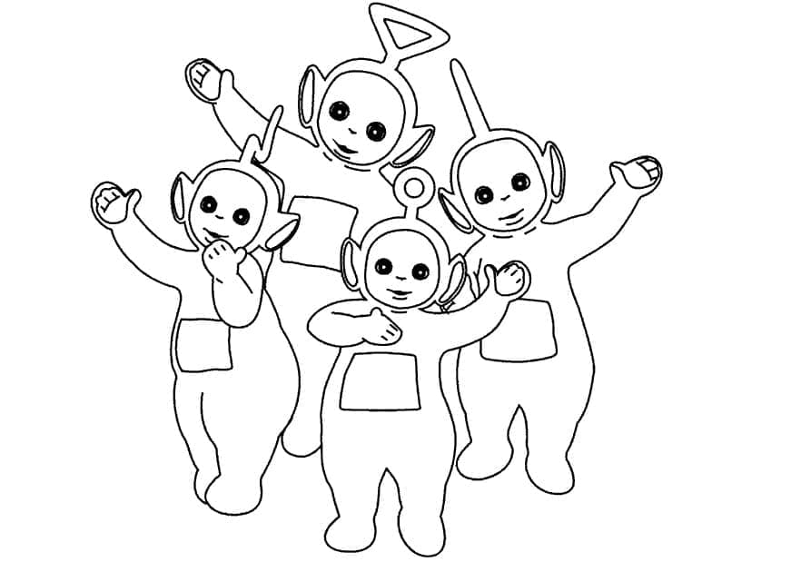 Teletubbies yang Menggemaskan