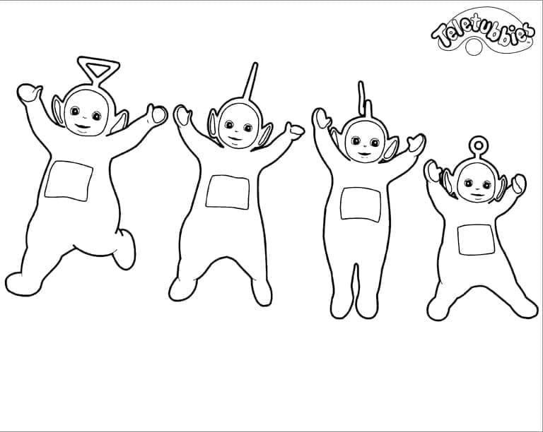 Tinky Winky, Dipsy, Laa-Laa dan Po