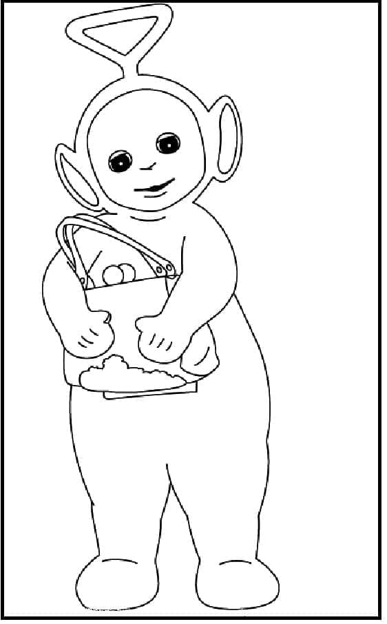 Tinky Winky yang Lucu