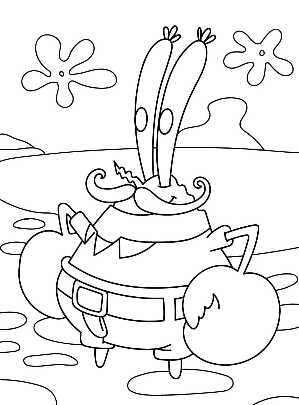 Tuan Krabs lucu