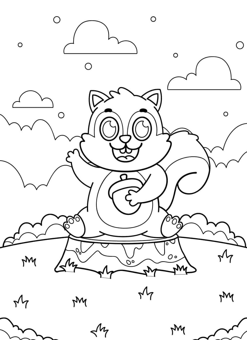 Tupai Kartun