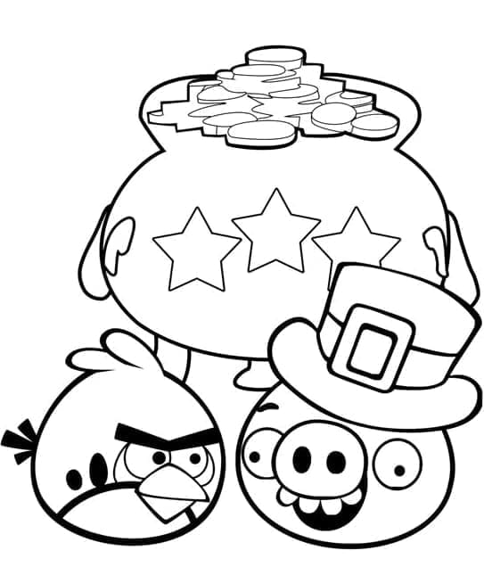 Angry Birds Burung dan Babi