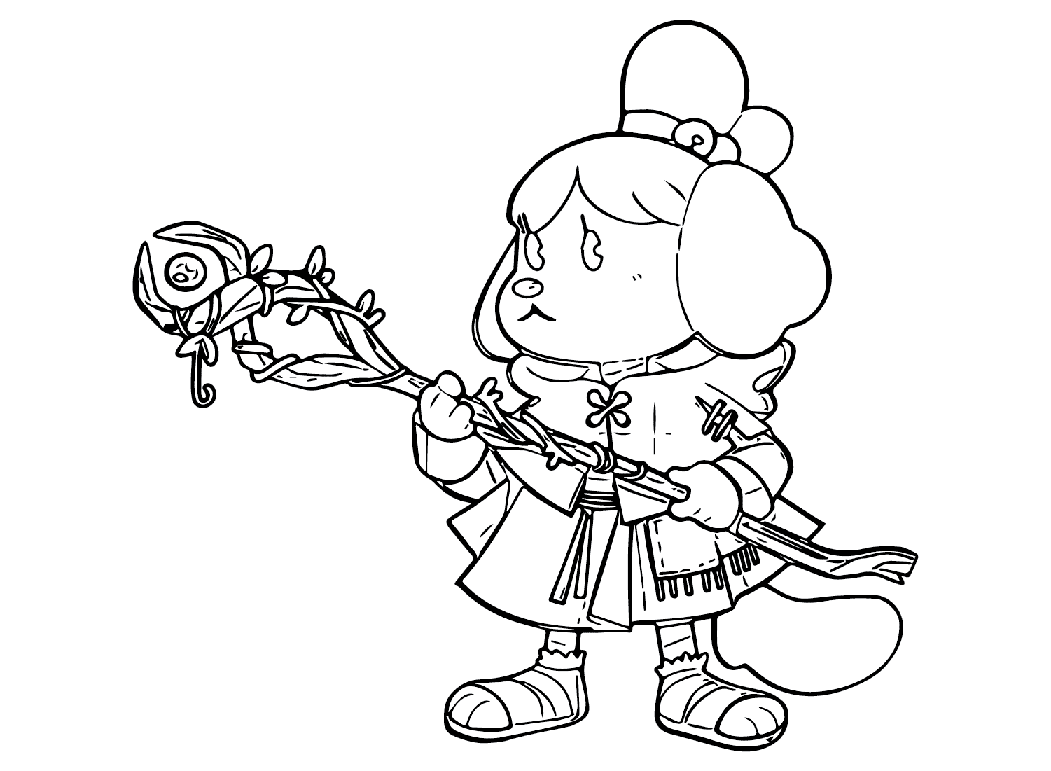 Animal Crossing Menggambar