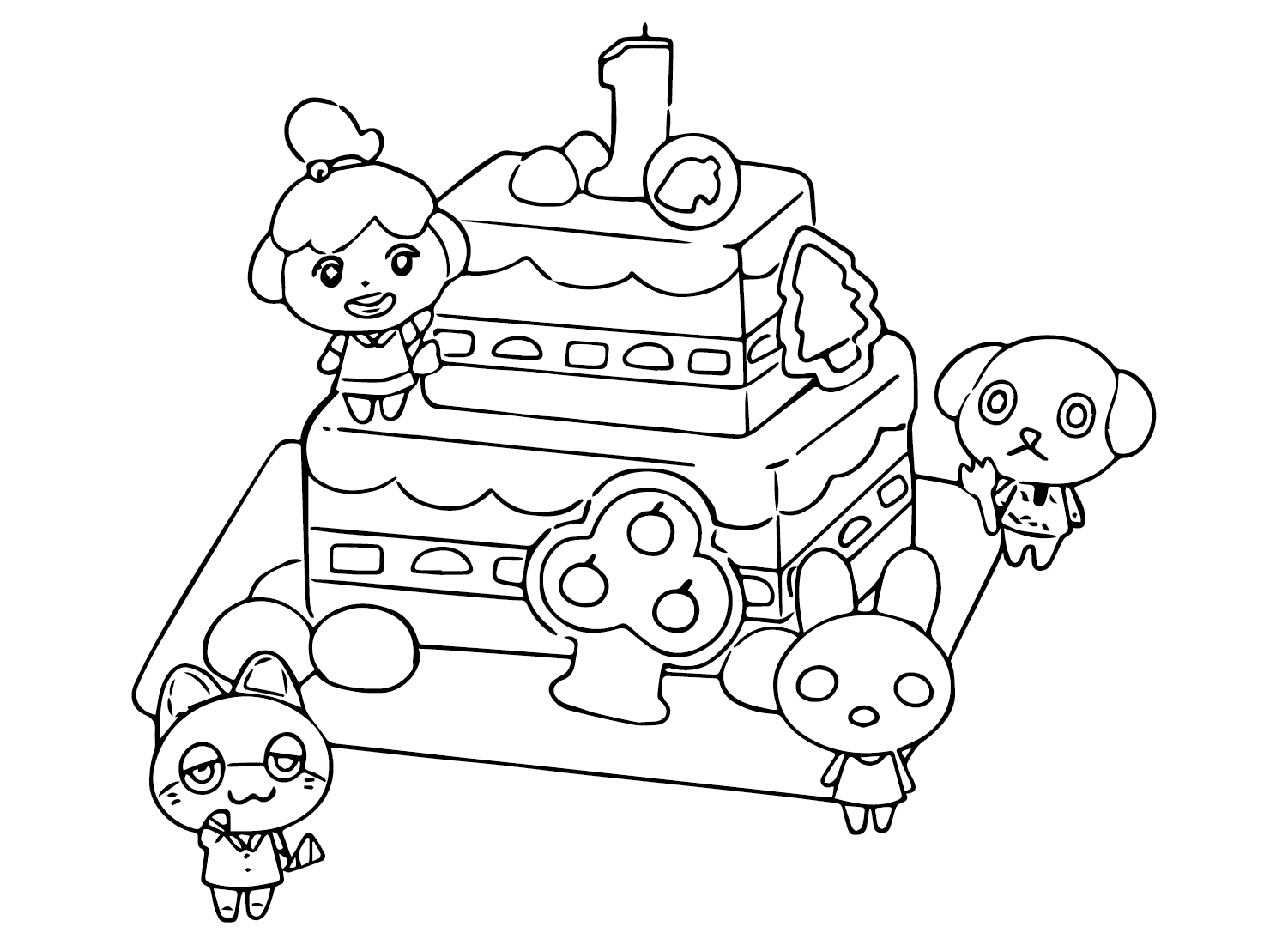 Animal Crossing sederhana