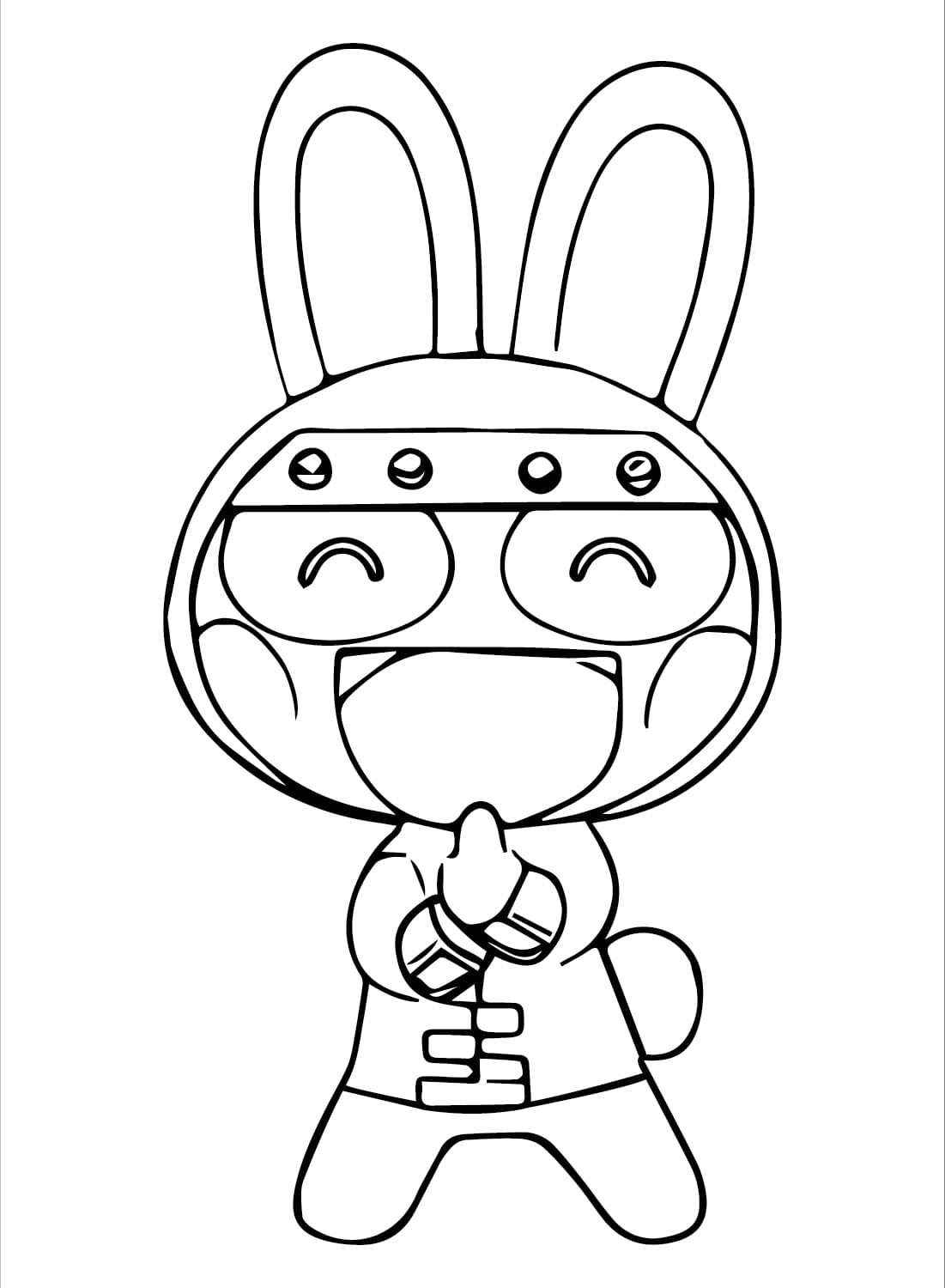 Animal Crossing tersenyum