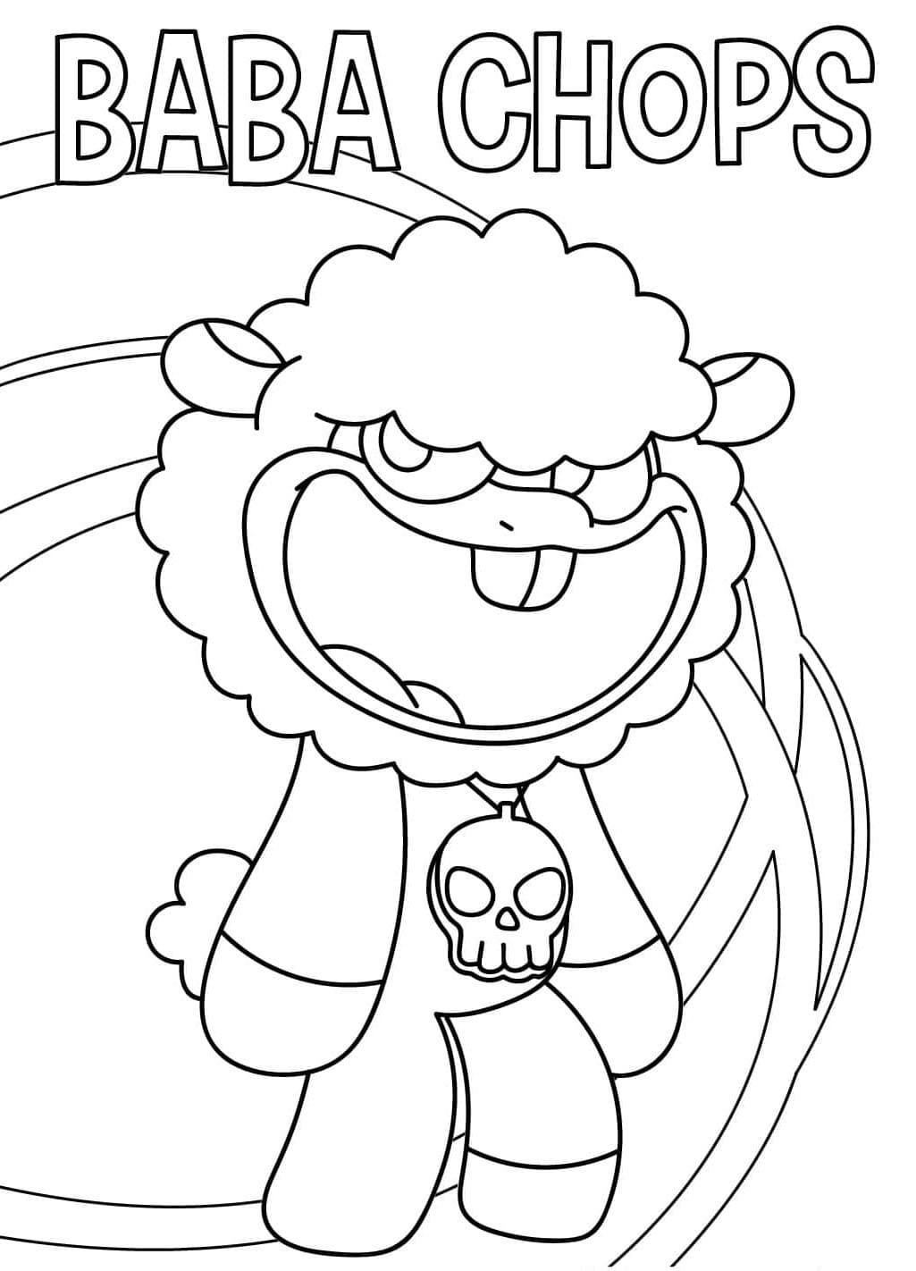 Baba Chops Dari Nightmare Critters