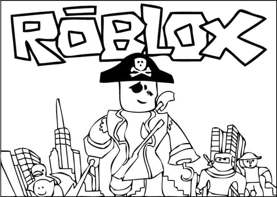 Bajak laut Roblox menyerbu kota