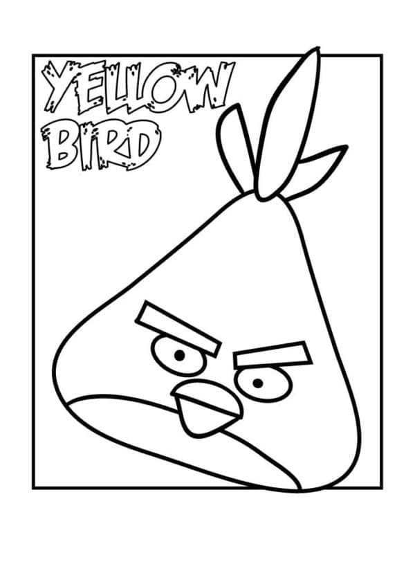 Burung Kuning Angry Birds