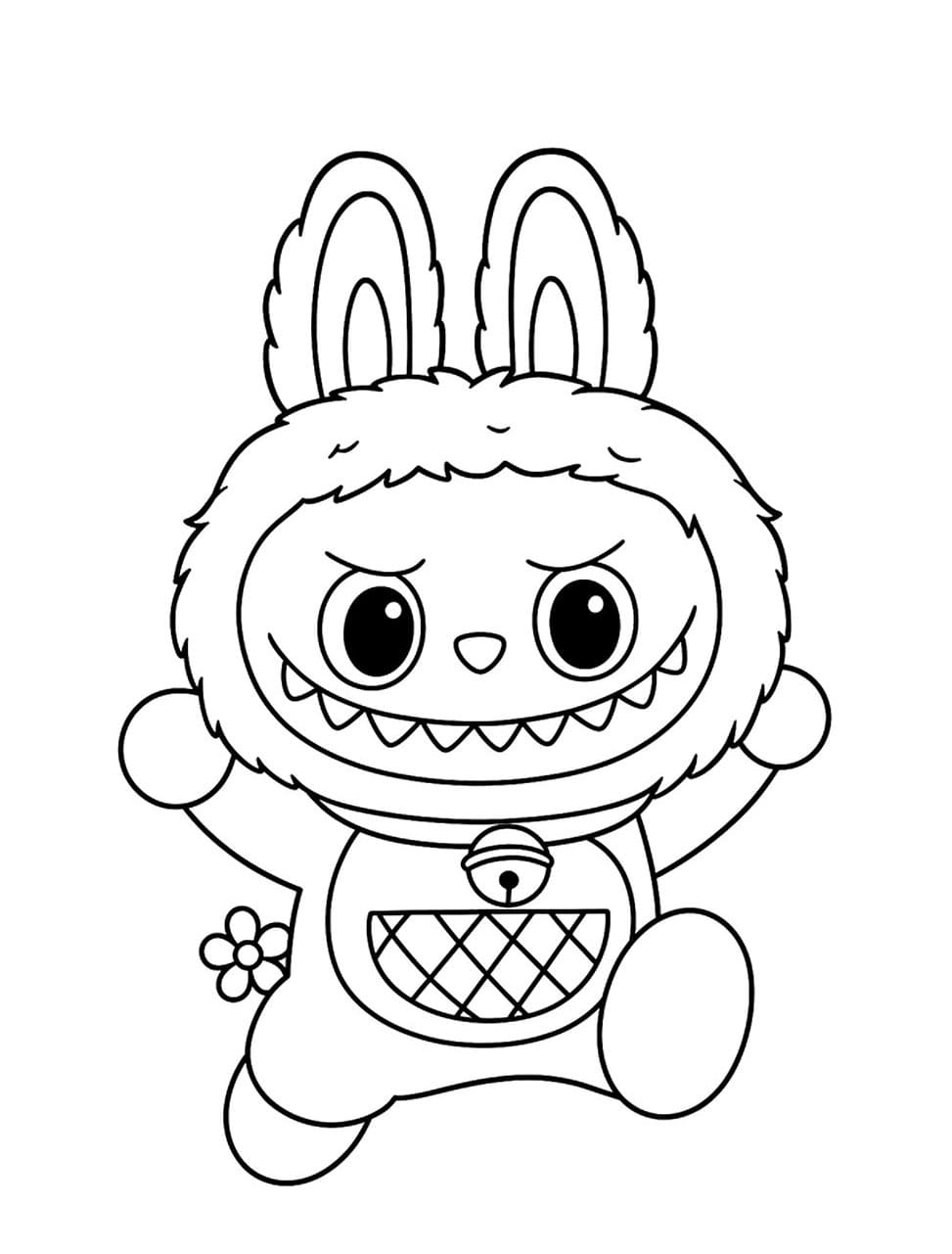 Doraemon Labubu