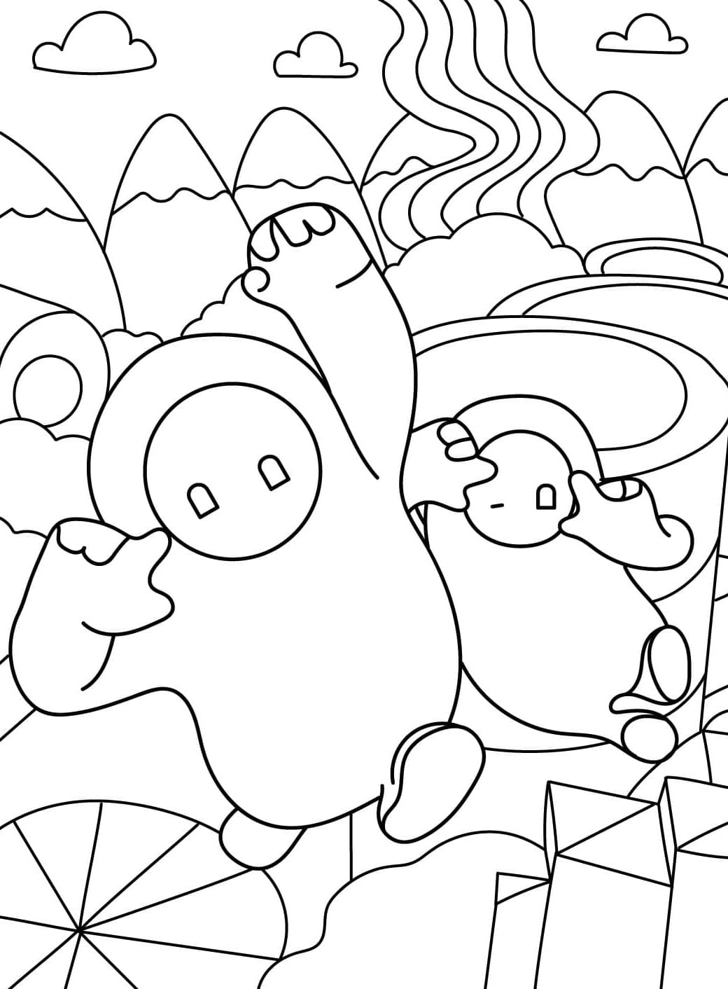 Fall Guys Kawaii