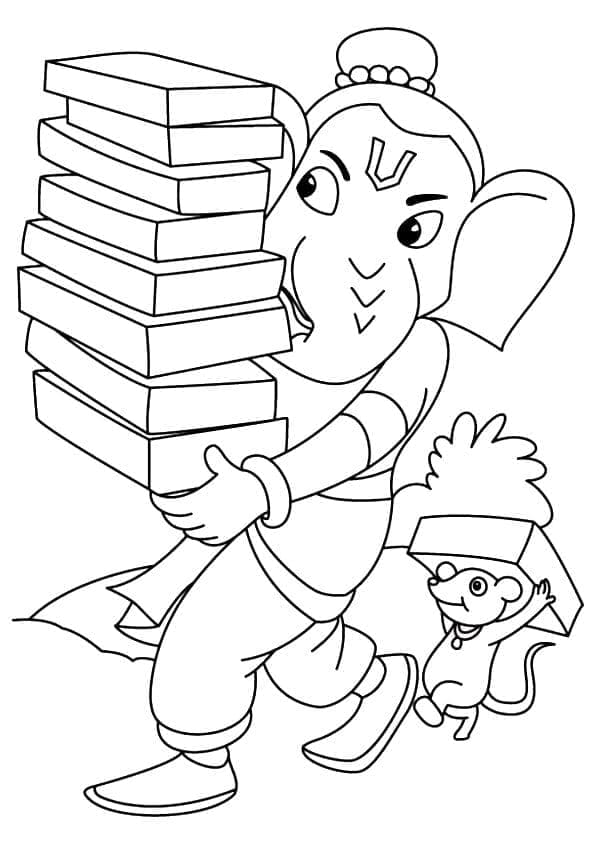Ganesa dengan Buku