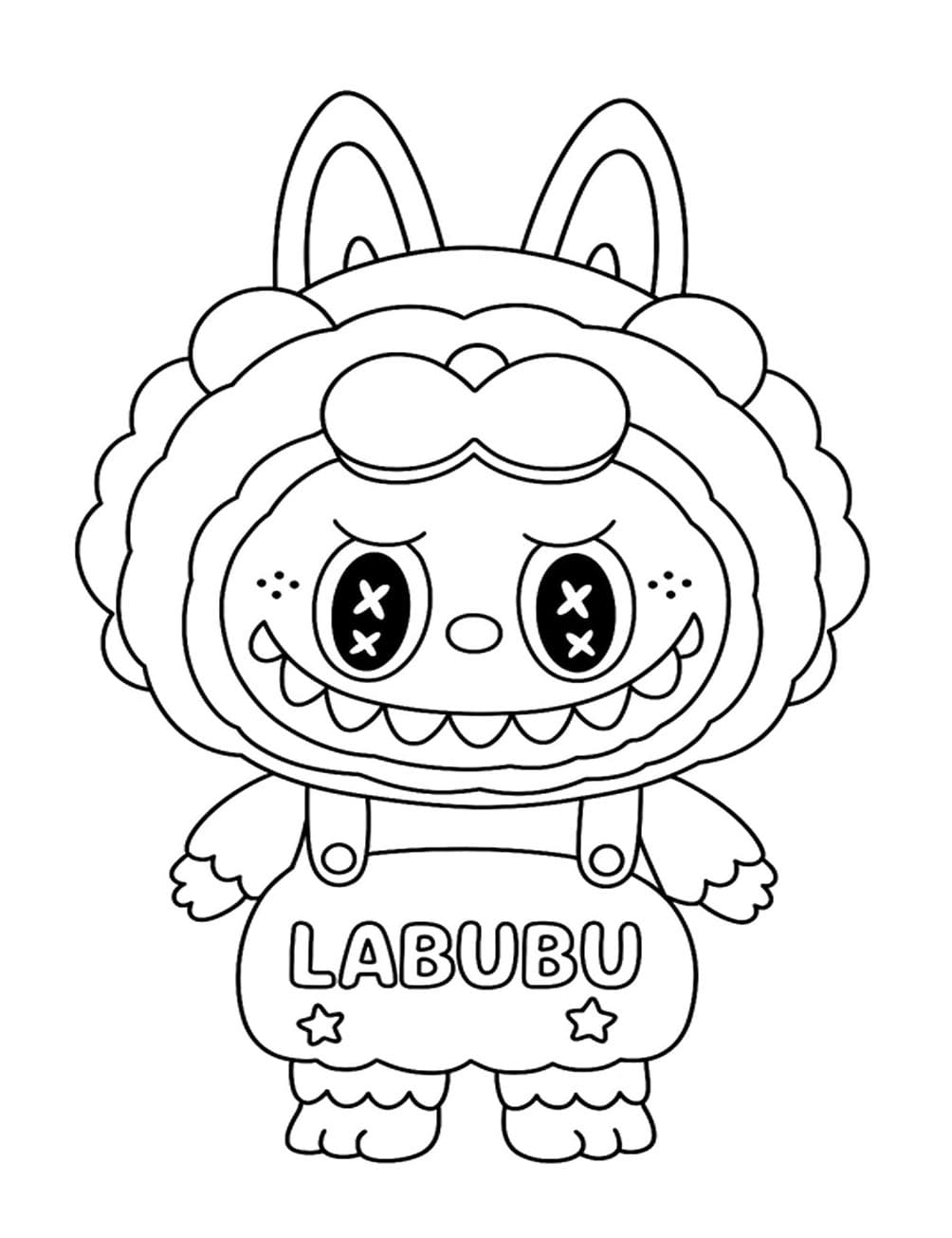 Kostum singa Labubu