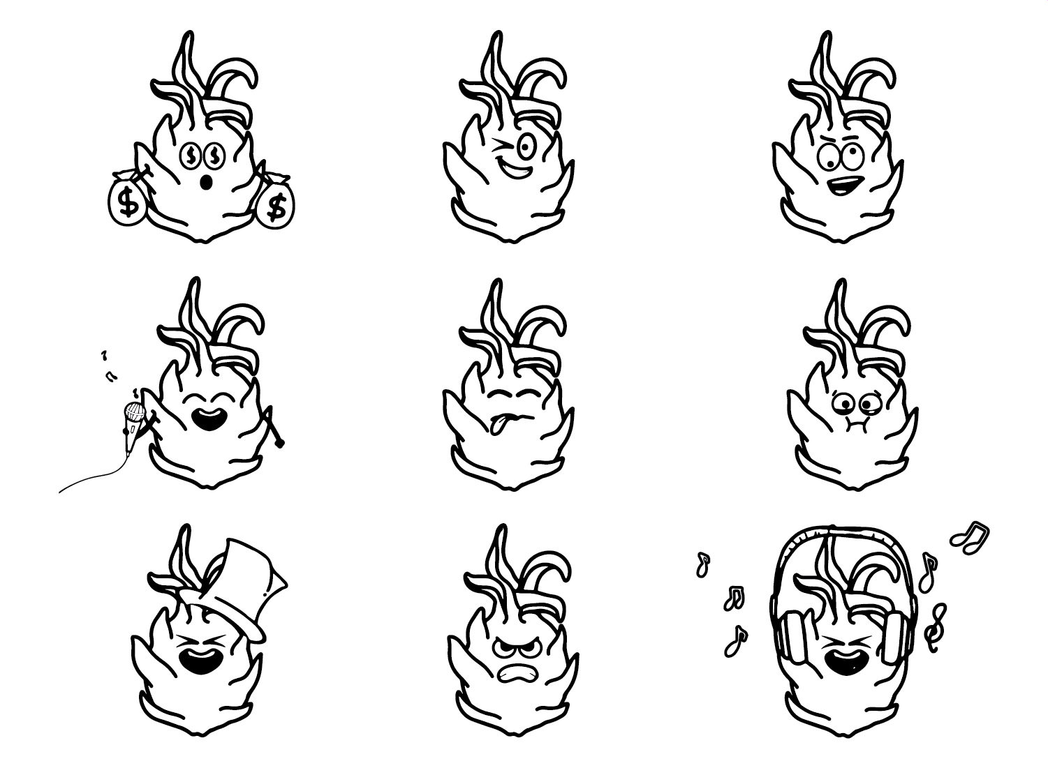 Maskot Buah Naga