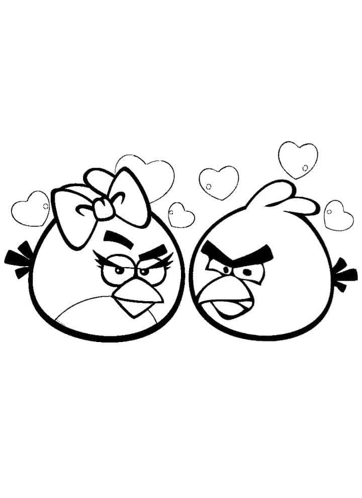 Pasangan Angry Birds