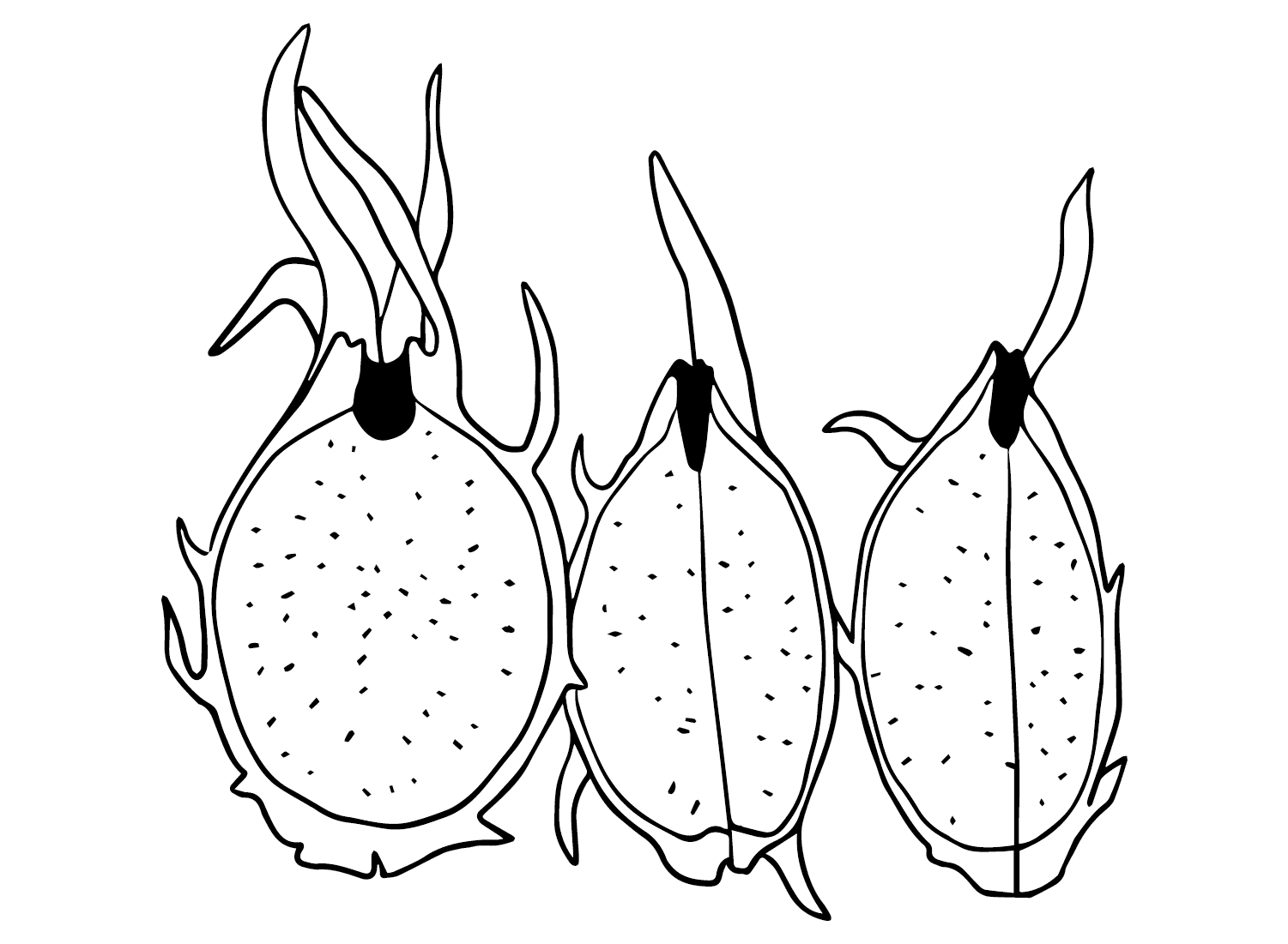 Pemotongan Buah Naga