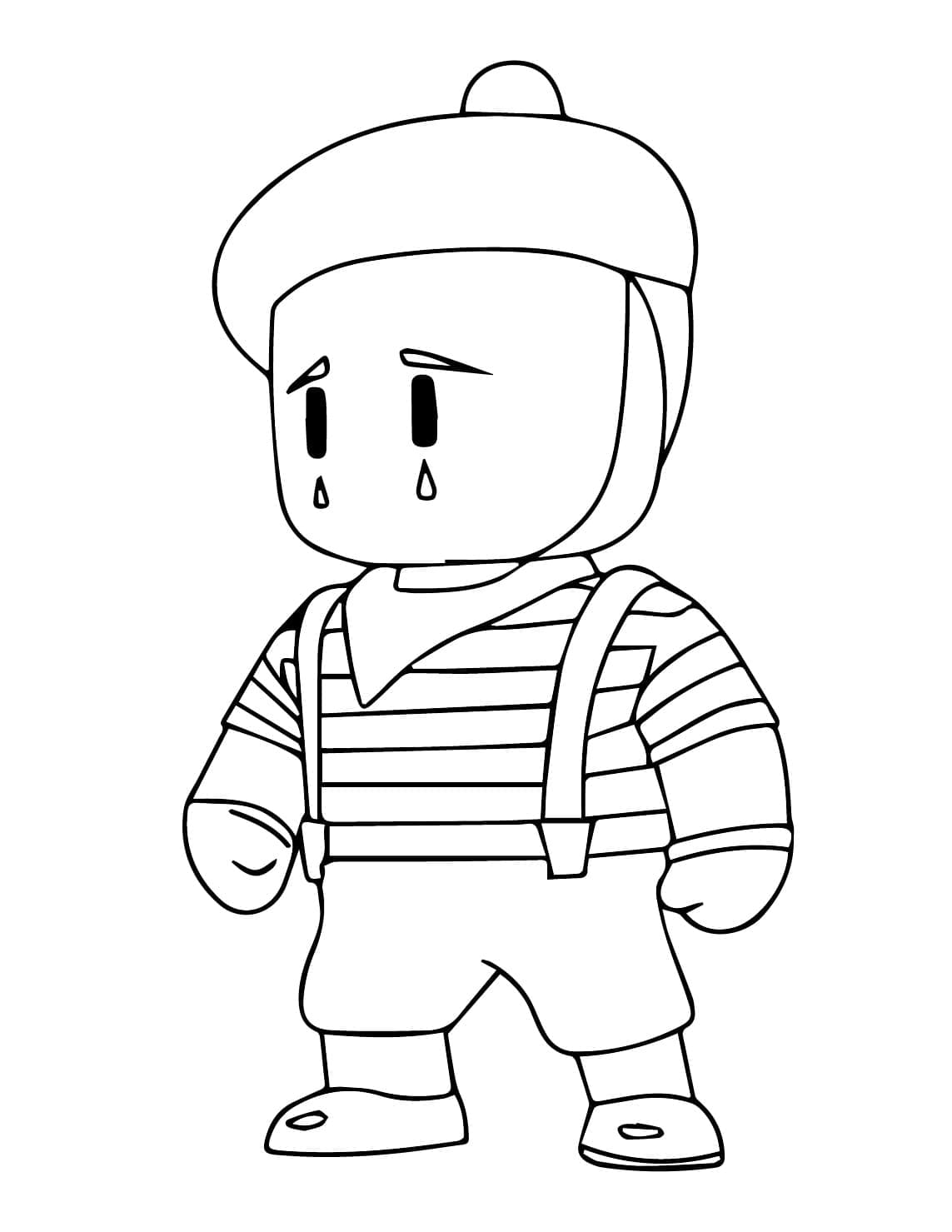 Stumble Guys Mime Rowan