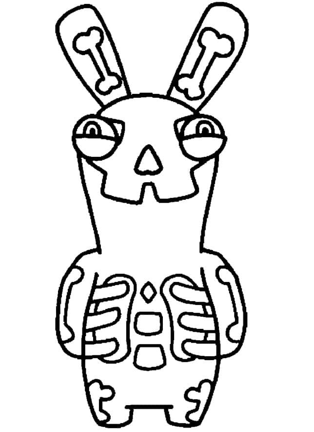 Stumble Guys Skeleton Rabbid