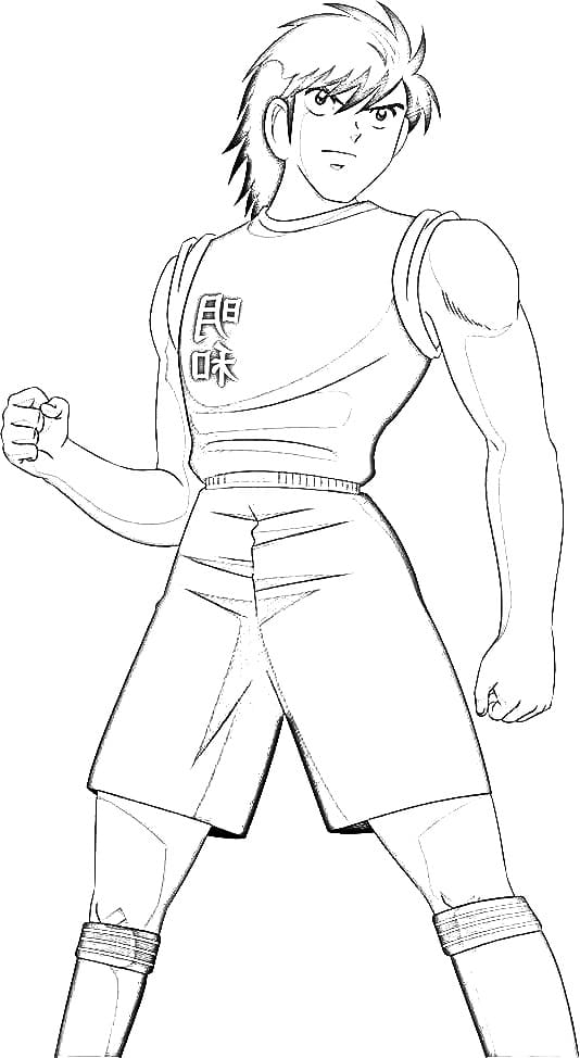 Tsubasa berdiri