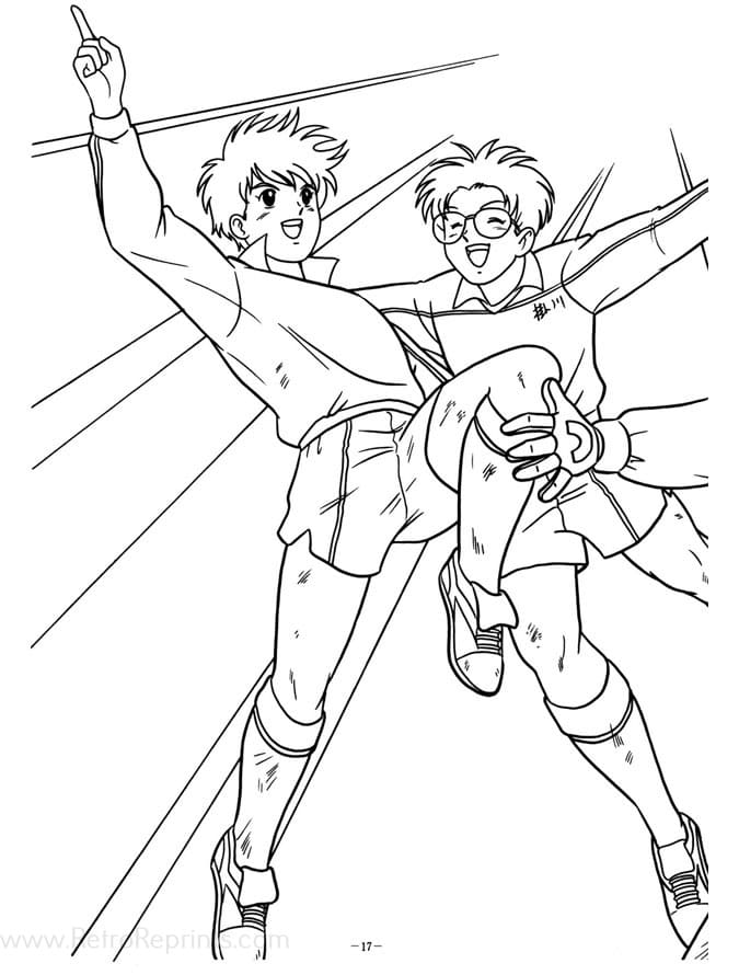 Tsubasa senang
