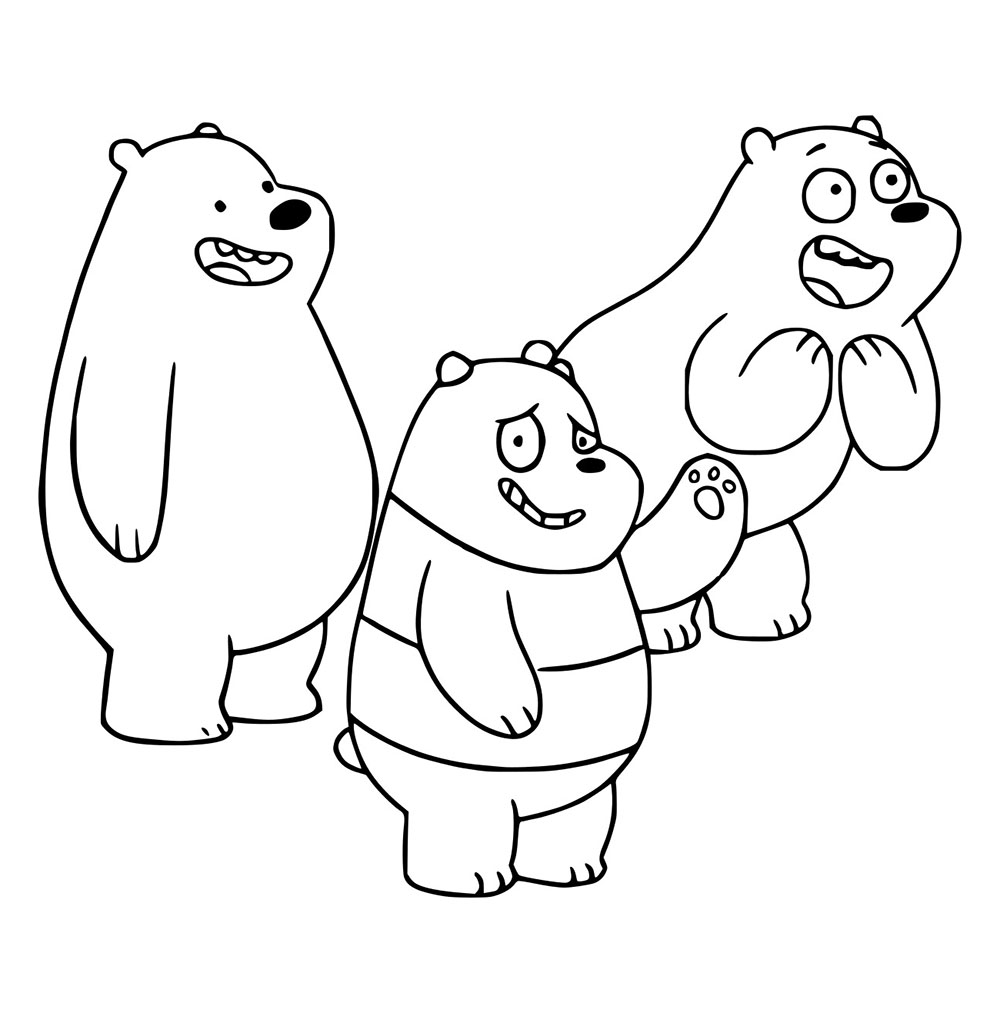 Bare Bears Tertawa
