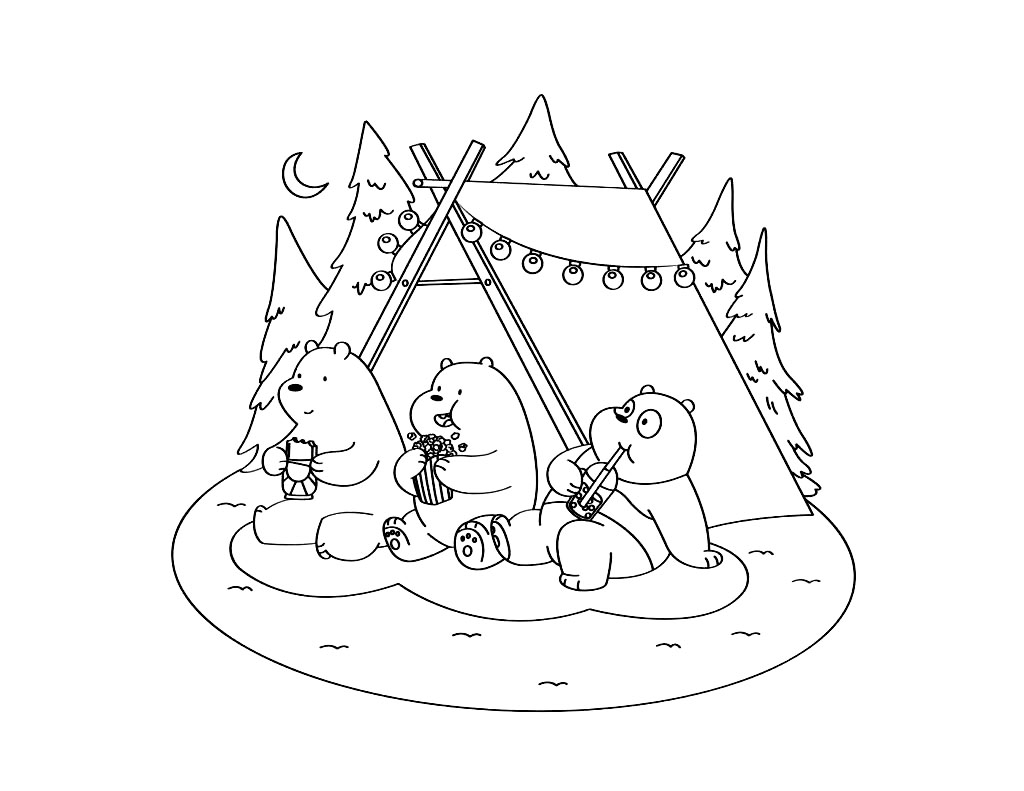 Bears di hutan