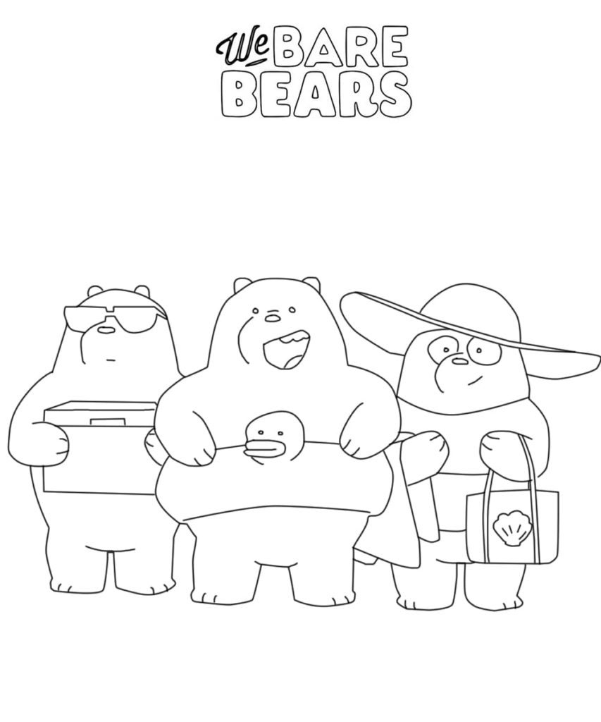 Bears di pantai