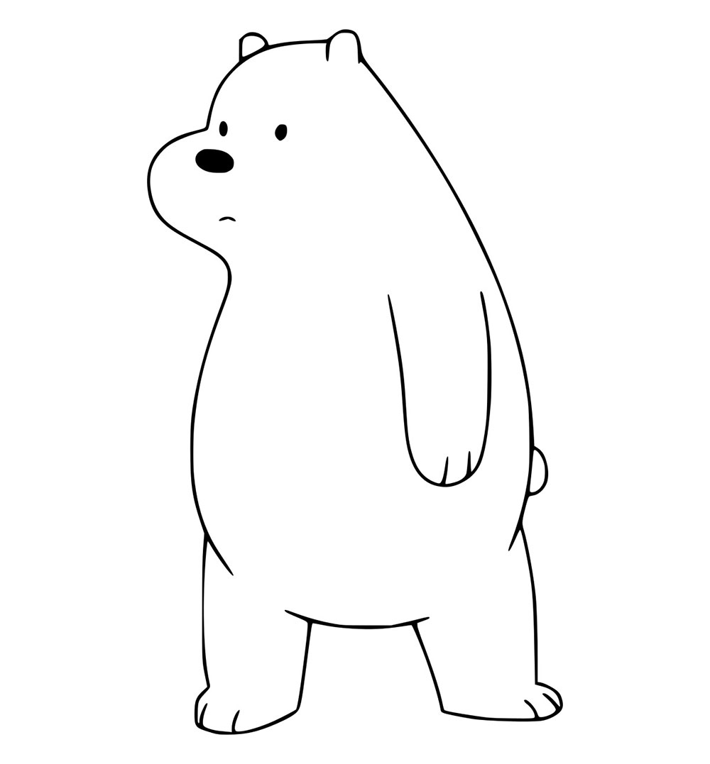 Beruang Es yang Lucu