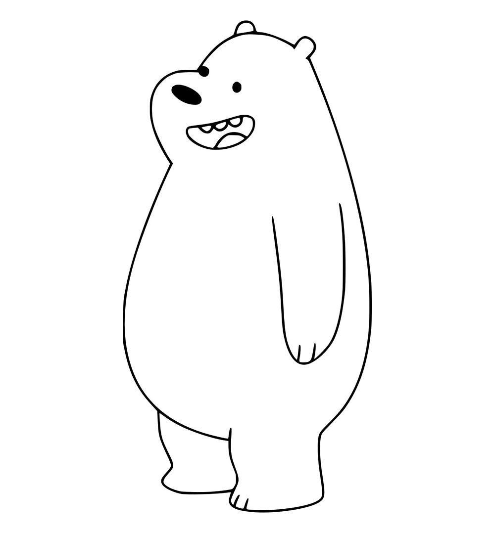 Beruang Grizzly yang Bahagia
